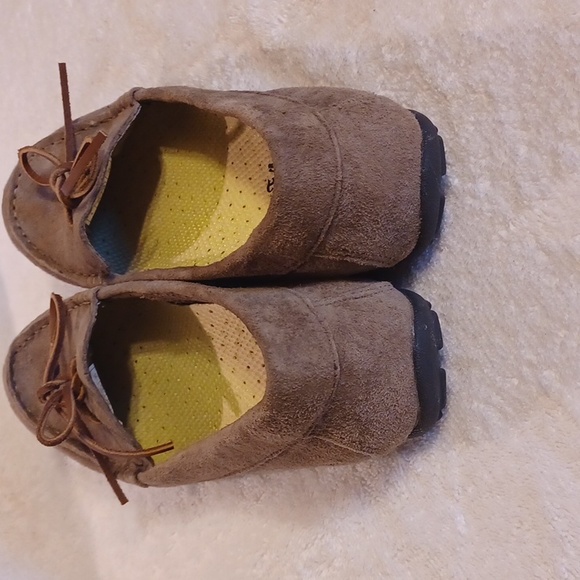 Eddie Bauer suade leather flats women's size 8 gray color - Picture 3 of 5